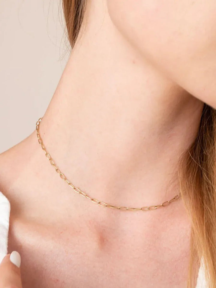 wellthy® Paperclip Chain Necklace