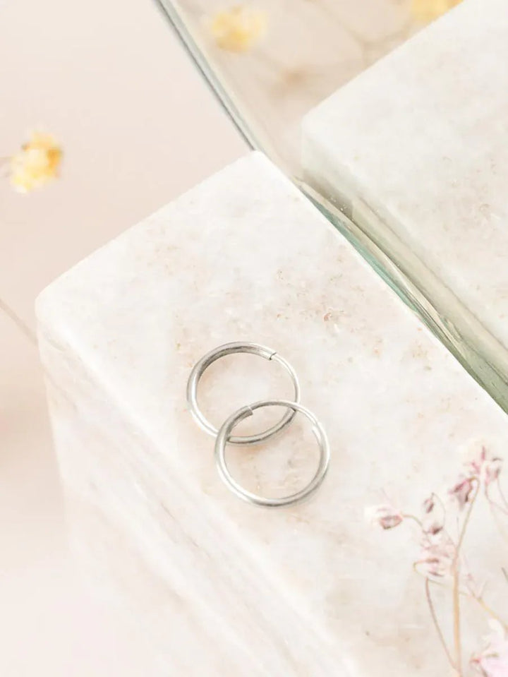 wellthy® Sterling Silver Endless Hoop Earrings