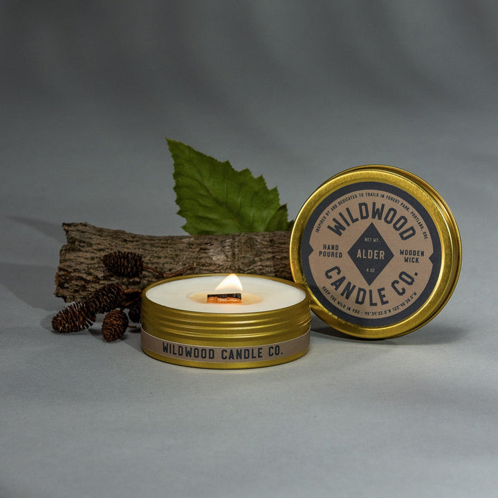 Wildwood Candle Co. Alder Travel Candle - 4oz