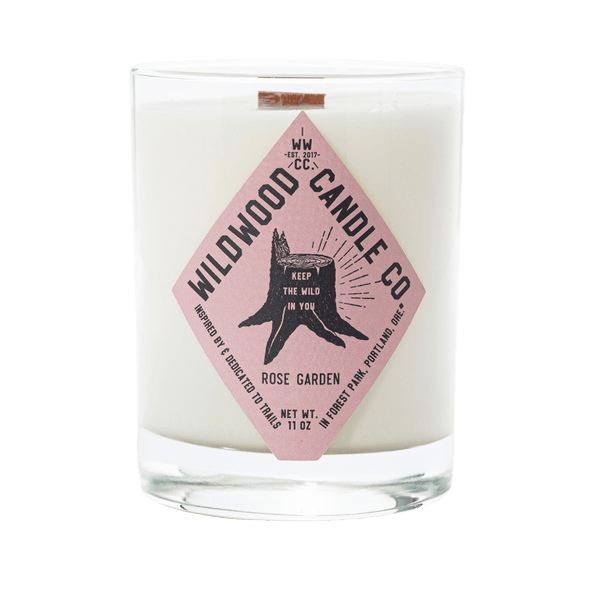 Wildwood Candle Co. Rose Garden Soy Candle – 11oz