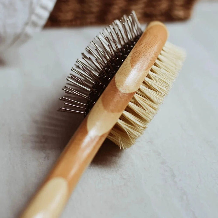 Zefiro Bamboo Dog Brush