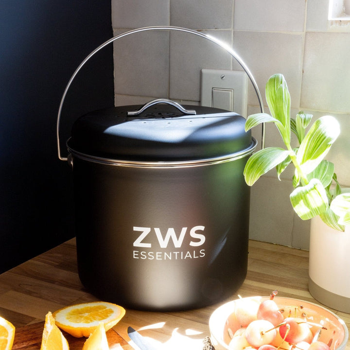 ZWS Essentials Countertop Compost Bin Kit