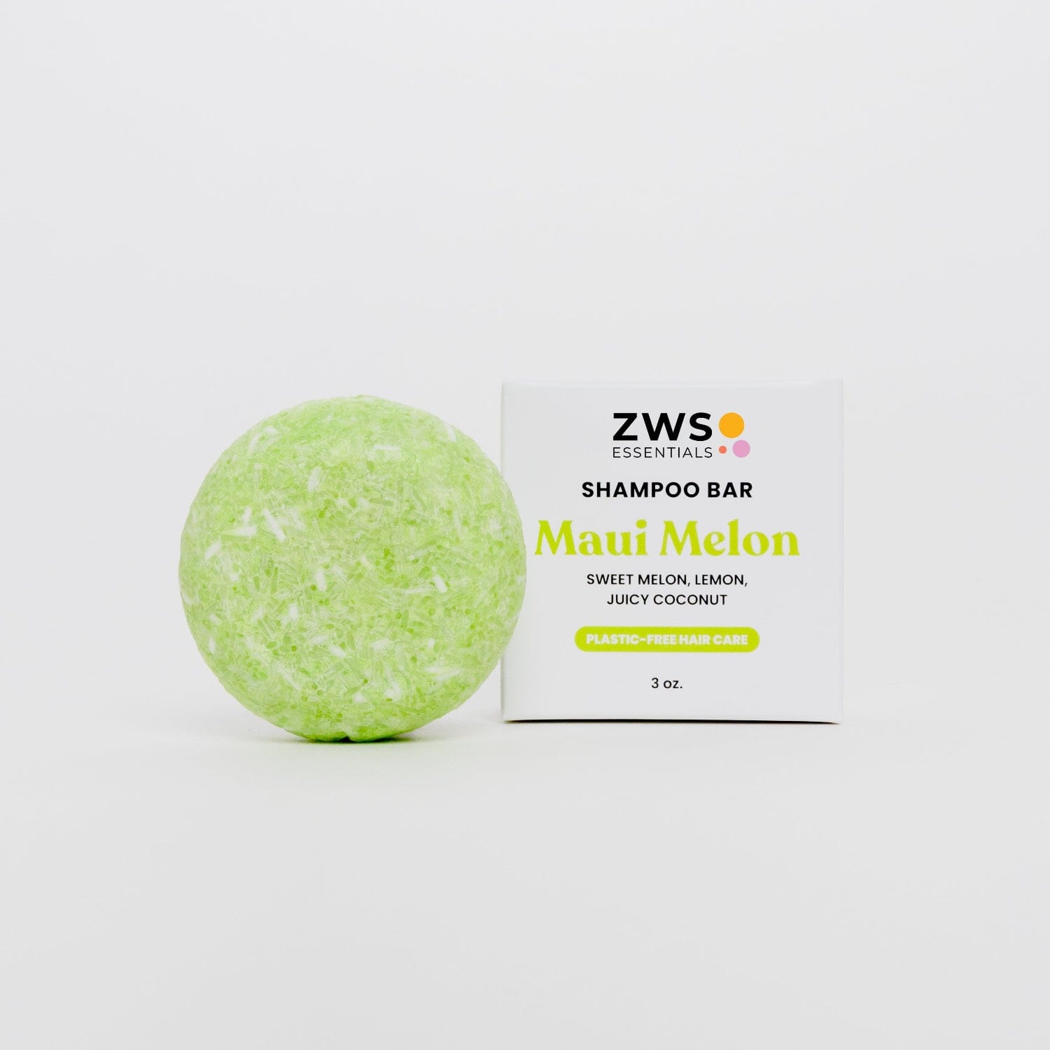 ZWS Essentials Maui Melon Shampoo Bar