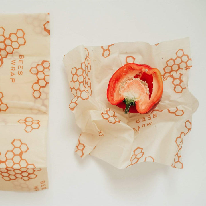 Beeswrap Beeswax Food Wrap - Zero Waste Food Wraps, Organic, Plastic Free