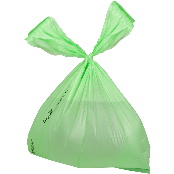 beyondGREEN biotech, Inc. beyondGREEN Cat Litter Bags - Regular - 100 Bags with Handles