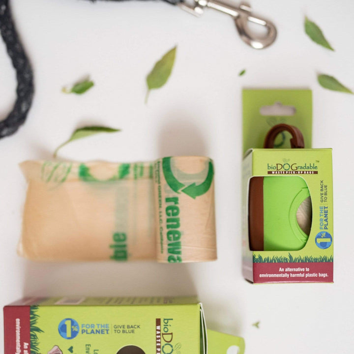 BioDOGradable Pet Waste Bag Dispenser (15 bags included)