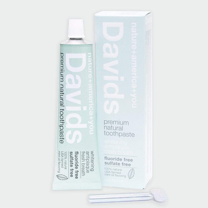 Davids Toothpaste Peppermint Natural Toothpaste