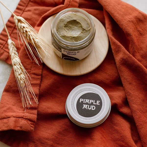 Fat and the Moon Fat and the Moon Pimple Mud Face Mask - Organic, Vegan, Face Mask, Plastic Free