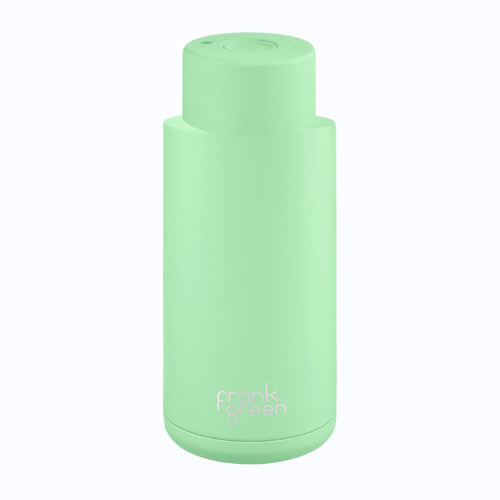 frank green - If you're on a quest to get your daily water intake up, then  our 34oz Ceramic Reusable Bottle is here to save the day. Featuring  triple-wall vacuum insulation, your