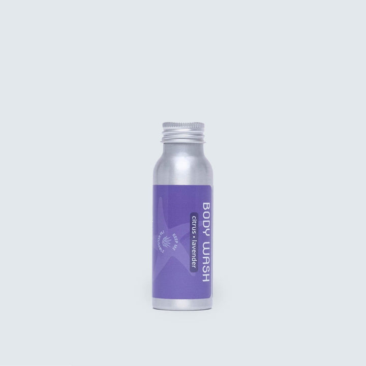 Plaine Products Citrus Lavender Refillable Body Wash - Travel Size