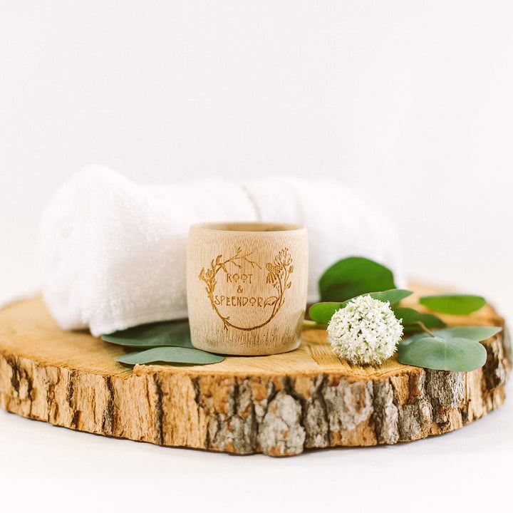 Root and Splendor All-Natural Eco-Friendly Laundry Soap Concentrate With Bamboo Measuring Cup
