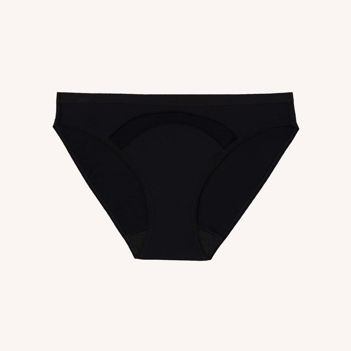 Saalt XS / Volcanic Black Saalt Period Underwear- Bikini