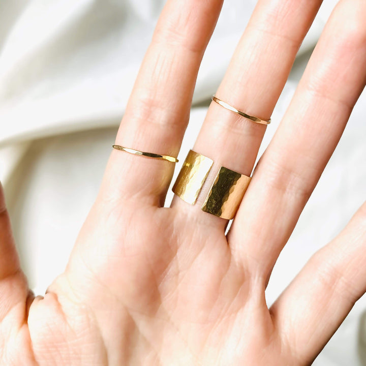 Sara Patino Jewelry Gold Moonlight Ring