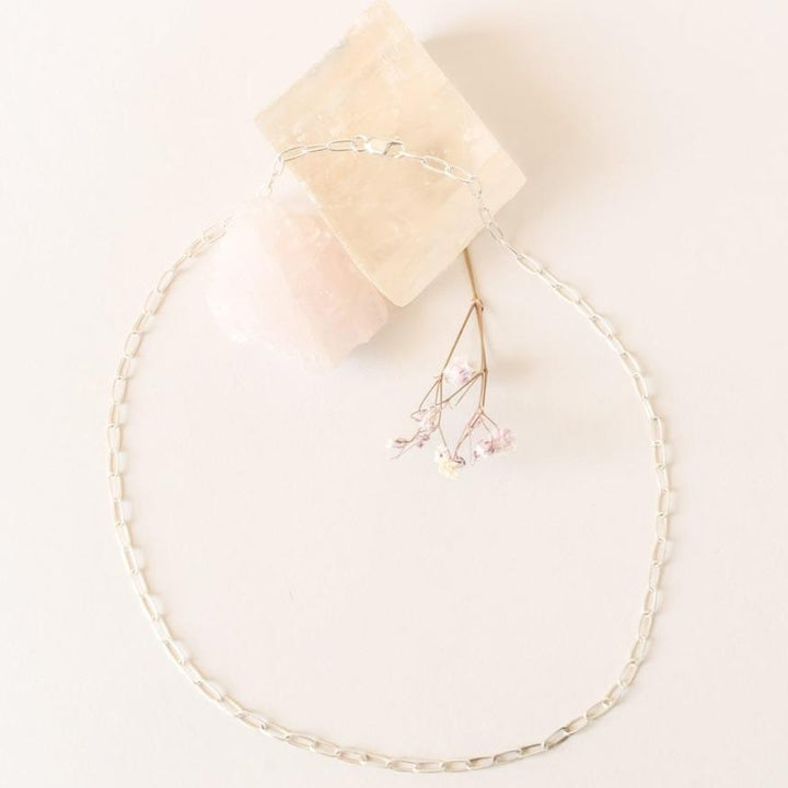 Shop Wellthy Recycled Paperclip Chain Necklace