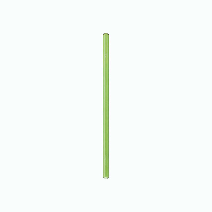 Simply Straws Green Glass Straw