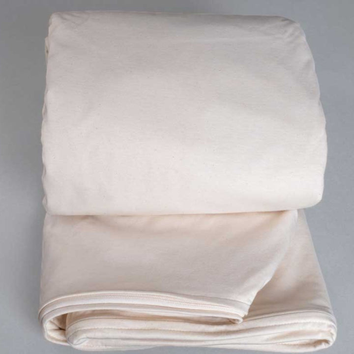 100% Organic Cotton Zippered Mattress Encasement & Protector