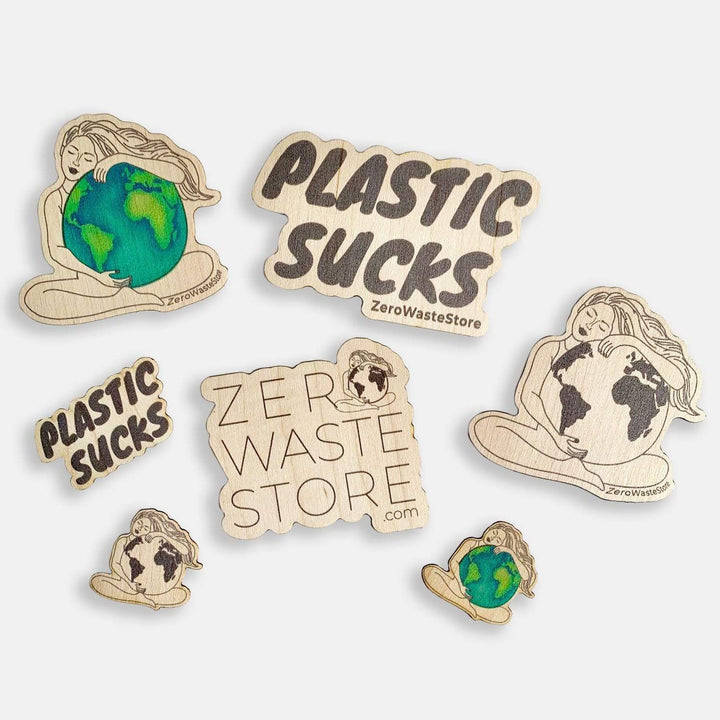 Zero Waste Store ZWS Stickers
