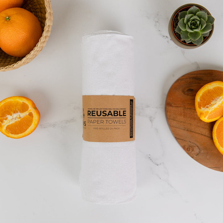 Reusable Unpaper Towels, Washable Paper Towels, Cotton Waffle Napkins 2ply,  Eco Friendly Products 